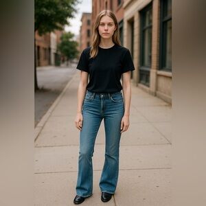 Rock & Republic Vintage bootcut blue jeans size 30 urban y2k